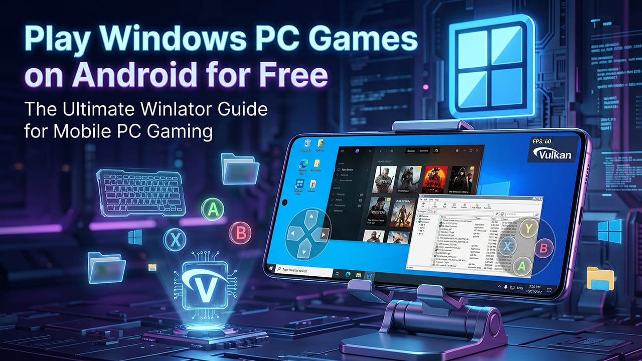 winlator play pc games on android